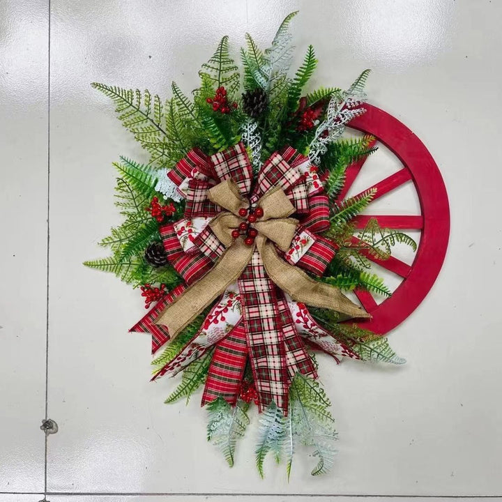 Rustic Farmhouse Christmas Wreath
