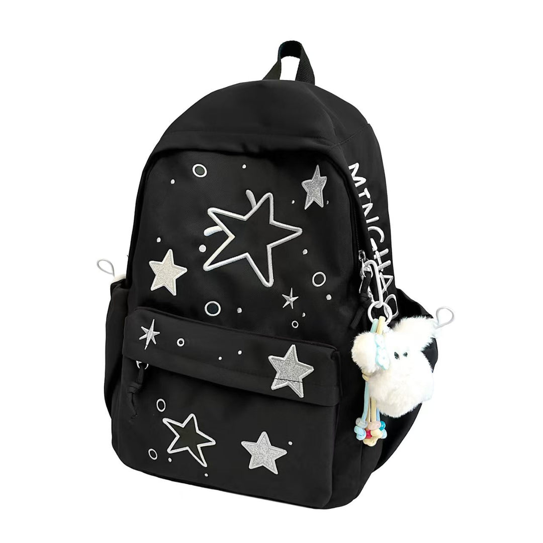 Star-Embroidered Lightweight Backpack Stornfield