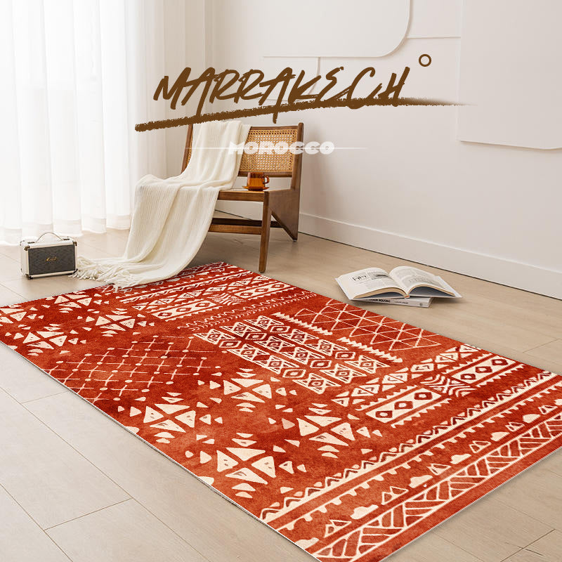 Geometric Bohemian Area Rug