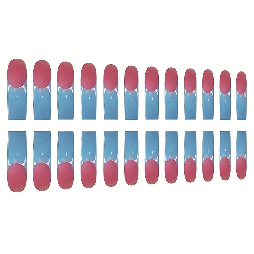 Premium Long Acrylic Press-On Nails Stornfield