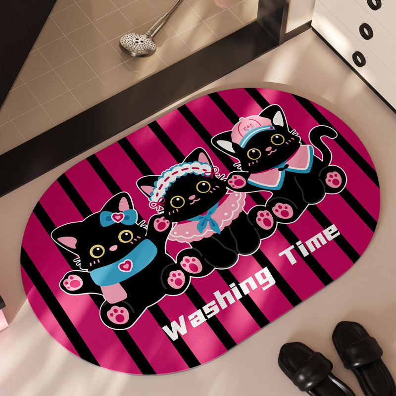 Round Floor Mat