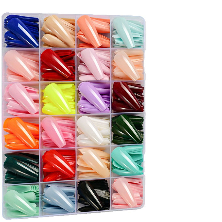 Elegant Long-Style False Nail Tips Stornfield