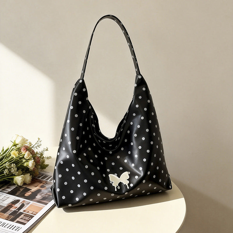 WoChic Polka Dot Hobo Bag Stornfield