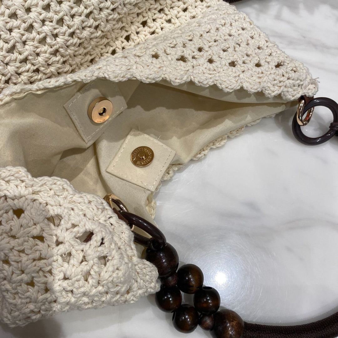 Trendy Macrame Tote Bag Stornfield