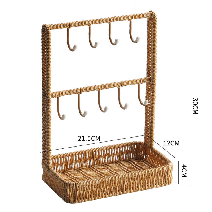 Unisex Versatile Storage Basket with Hooks Stornfield