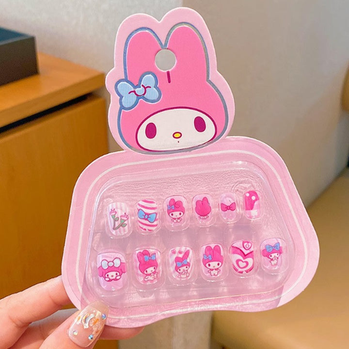 Artificial nails with sweet animal design Stornfield