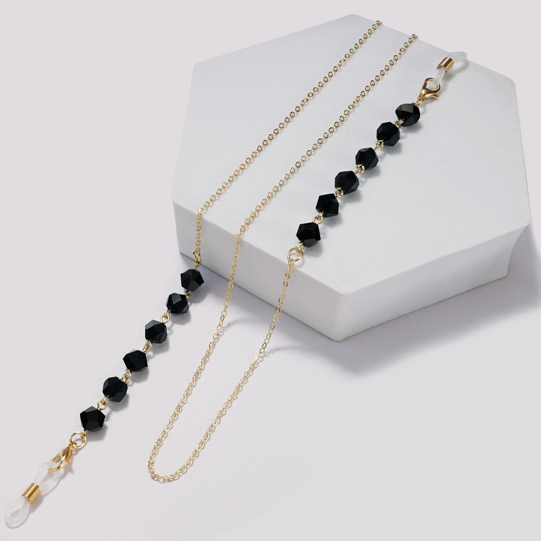 Elegant Crystal-Studded Eyewear Chain Stornfield