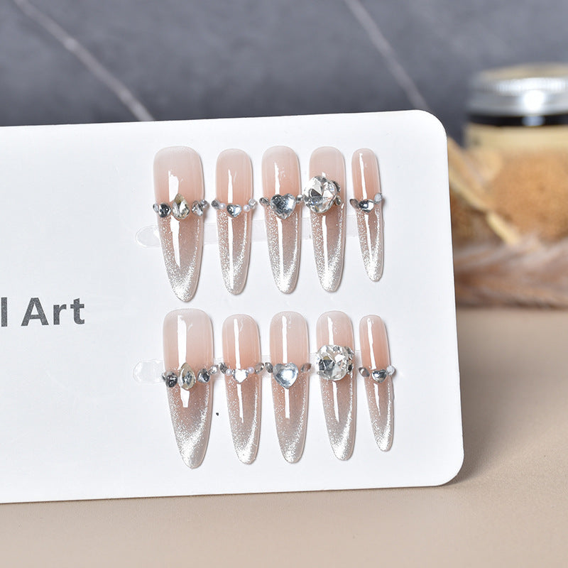 Glamorous Decorative Press-On Nail Extensions Stornfield