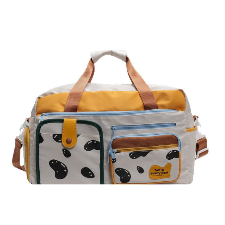Playful Patterned Travel Duffle Bag Stornfield