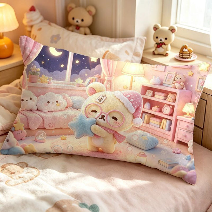Adorable Cartoon Character Decorative Pillow