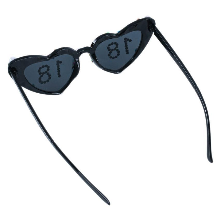 Decorative Celebration Heart-Shaped Sunglasses Stornfield