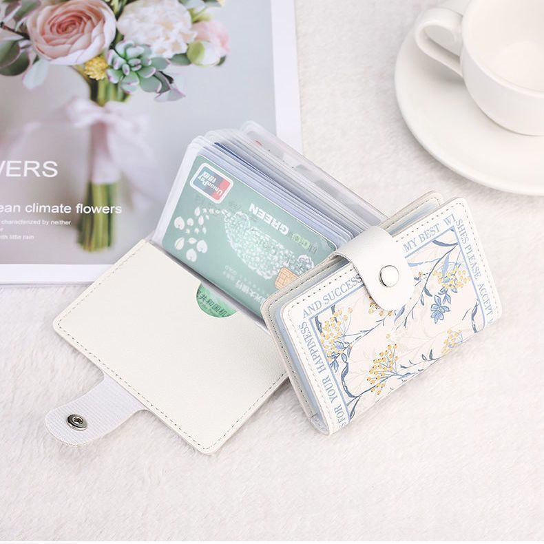 Elegant Rose Print Wallet Stornfield