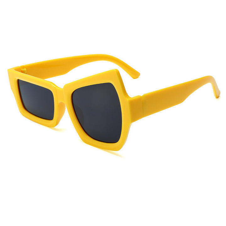 Bold Angular Frame Sunglasses Stornfield