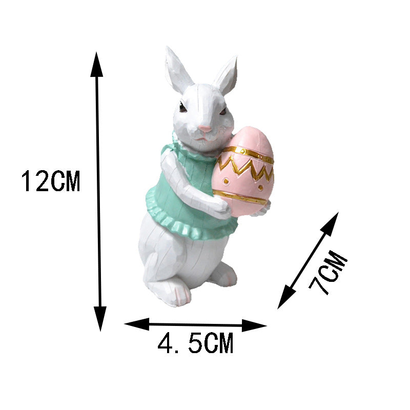 Decorative Bunny Figurine Set Stornfield