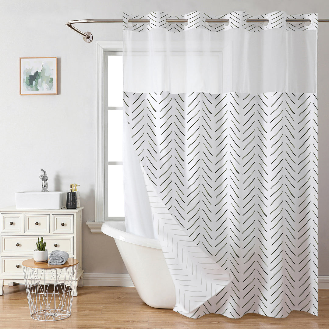 Artistic Floral Shower Curtain Stornfield