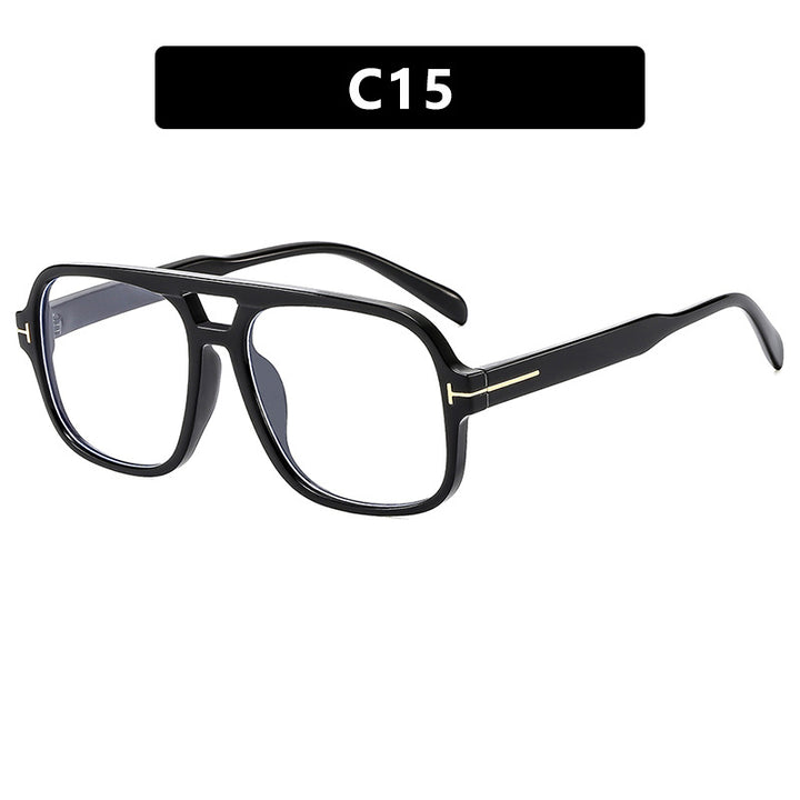 Ladies square designer glasses with delicate frame and modern plastic material Stornfield