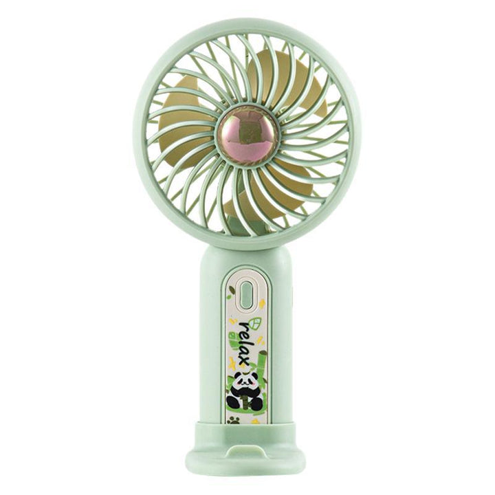 Portable Cartoon-Themed Handheld Fan Stornfield