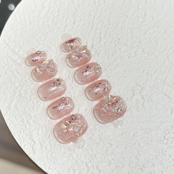 Elegant Press-On Nail Set