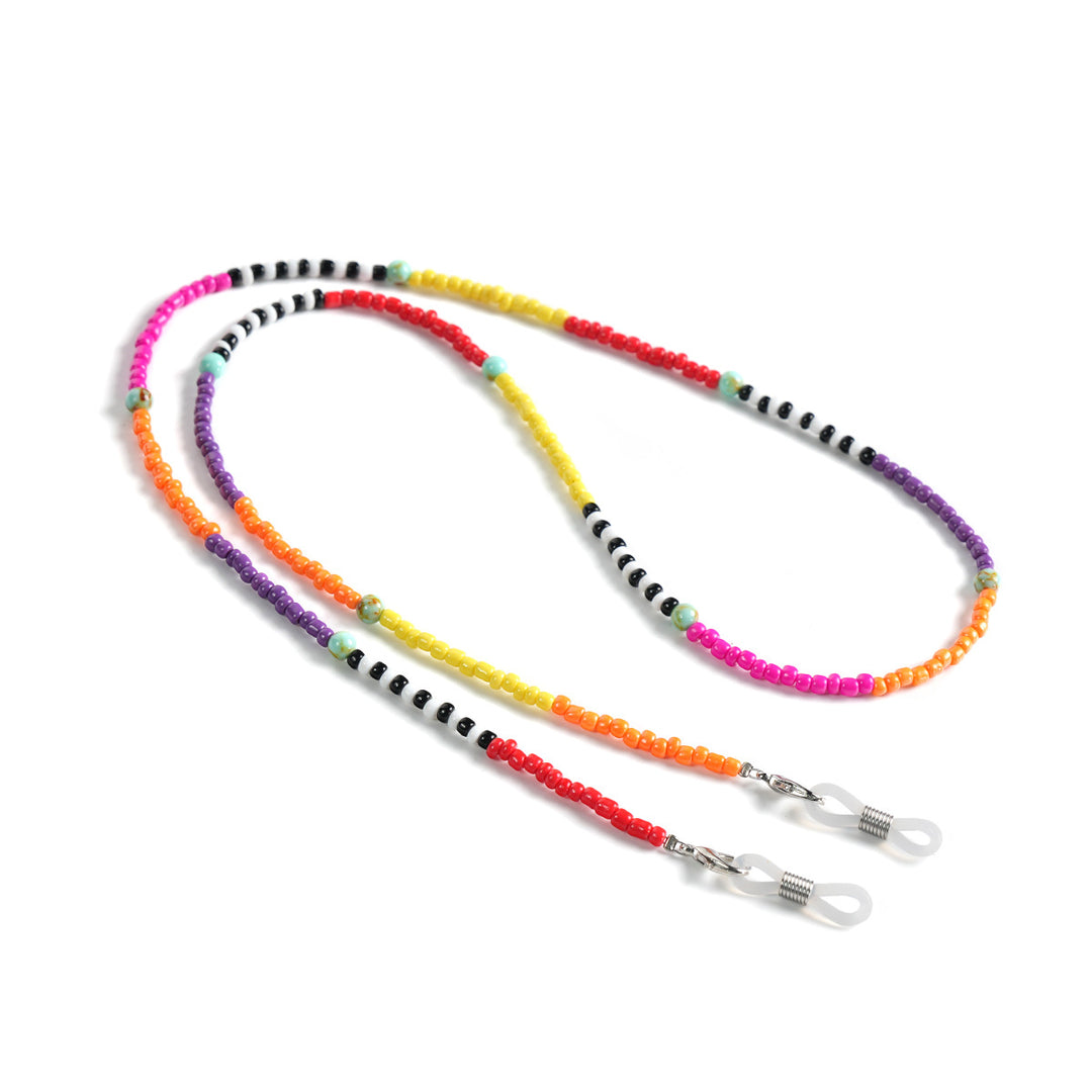 Colorful Handcrafted Beaded Eyewear Chain Stornfield