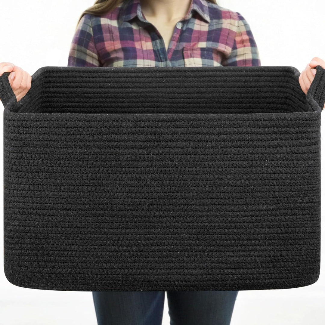 Women Versatile Storage Basket with Sturdy Handles Stornfield