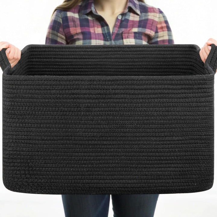 Women Versatile Storage Basket with Sturdy Handles Stornfield