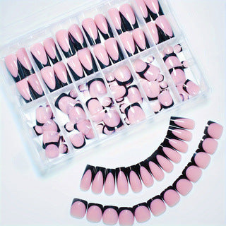 Stylish Press-On Nail Art Set Stornfield