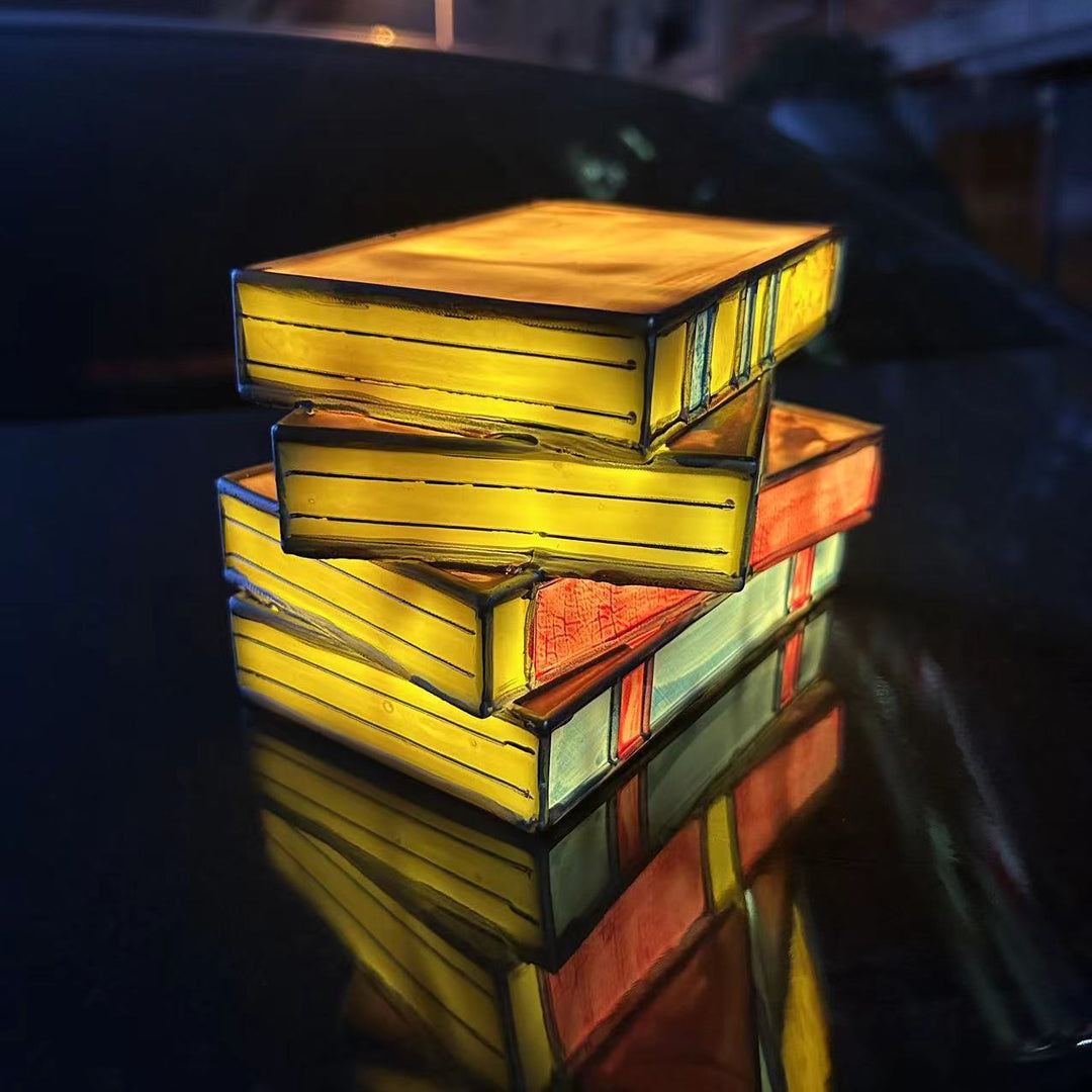 Decorative Book-Shaped Table Lamp