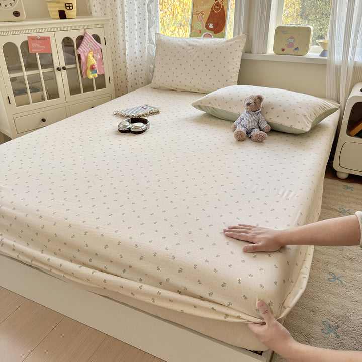 Floral Patterned Fitted Sheet