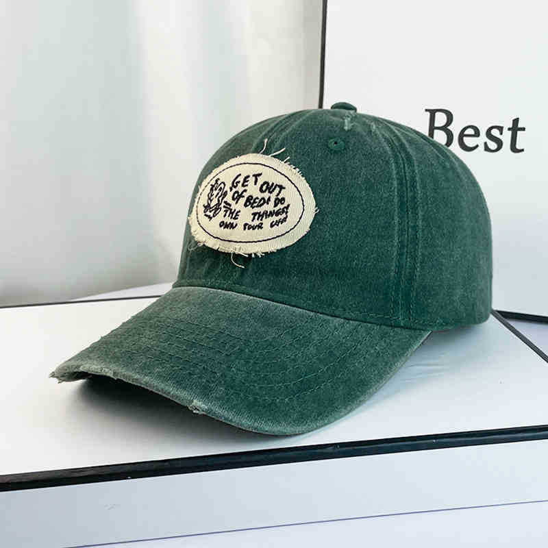 Women's Casual Distressed Cotton Baseball Cap Stornfield