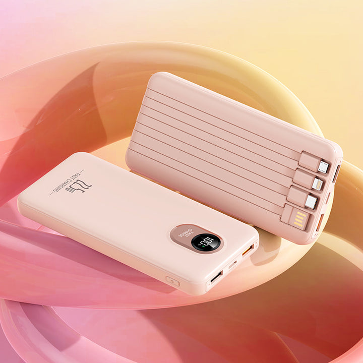 Powerful power bank with multifunctional charging port and smart LED display Stornfield