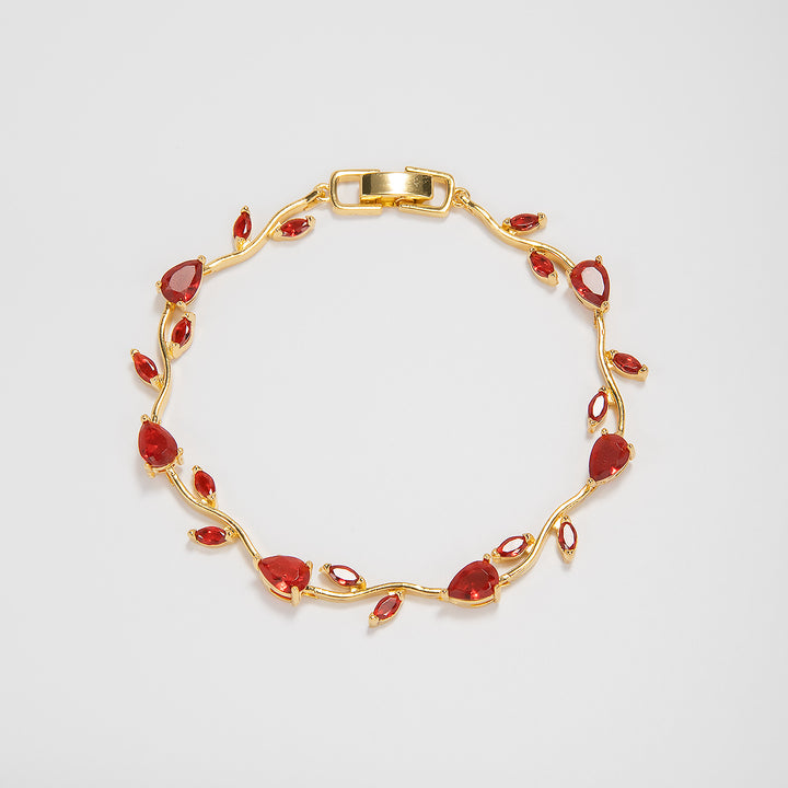 Elegant Floral Design Statement Bracelet Stornfield