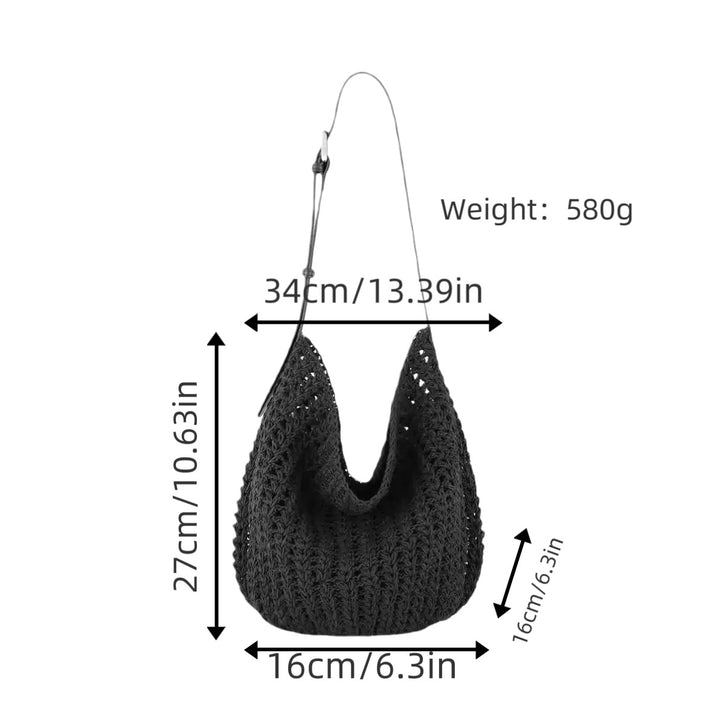 Hand-knotted shoulder bag Stornfield