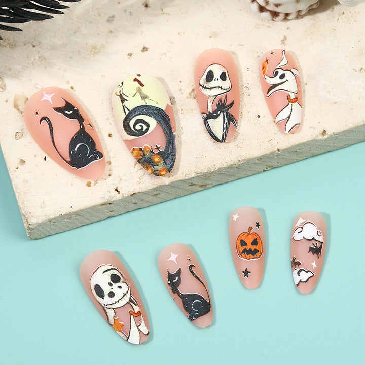 Artificiälnägel mit Halloween-Motiven Stornfield