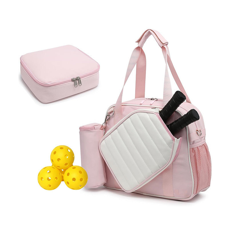Multifunctional pickleball sports bag with insulated compartment and accessories Stornfield