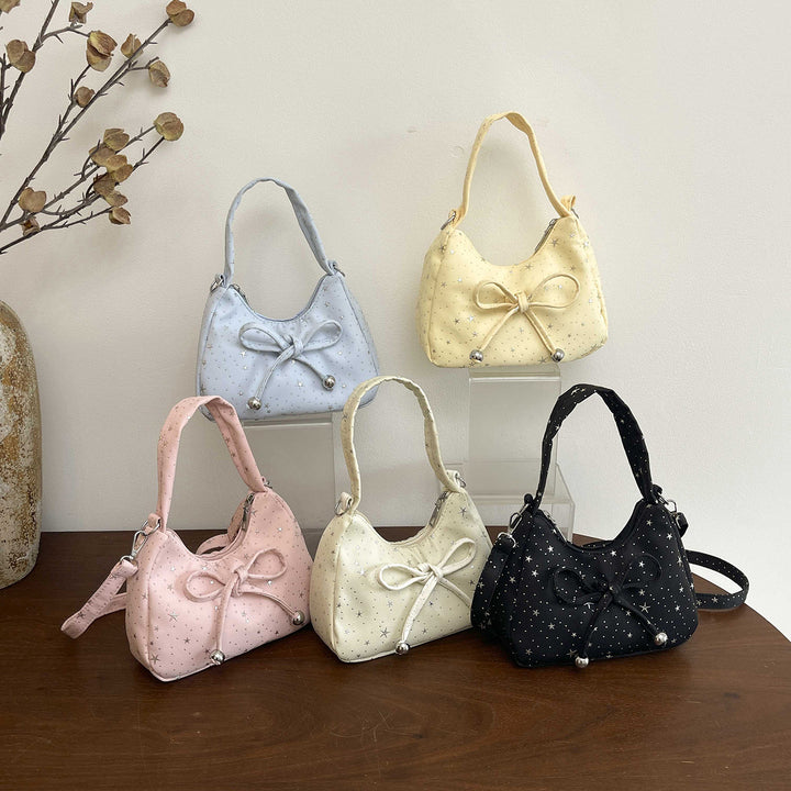 WoDecorative Star-Patterned Hobo Bag Stornfield