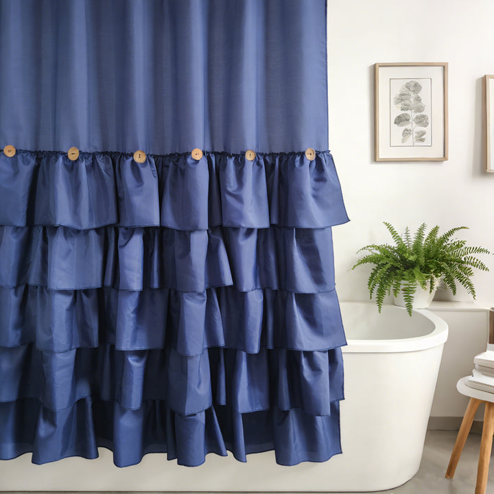 Ruffled Shower Curtain Stornfield