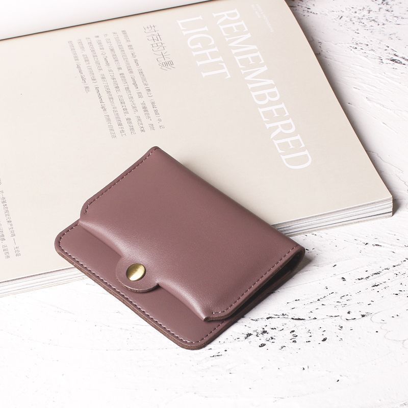 Minimalist Leather Card Holder