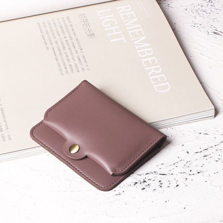 Minimalist Leather Card Holder