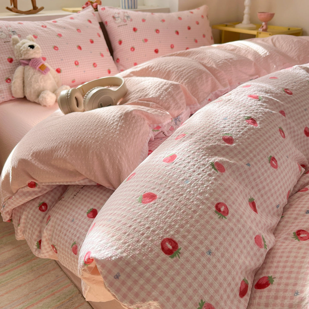 Floral Patterned Duvet Set