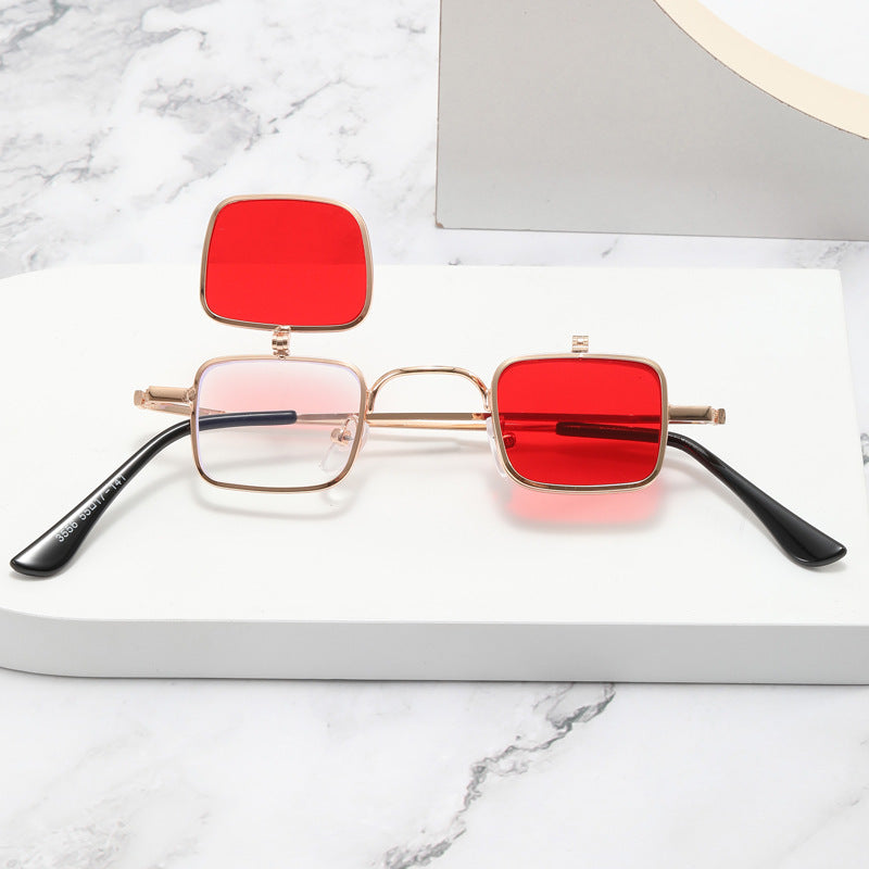 Ladies Designer Sunglasses with Square Metal Frame Stornfield