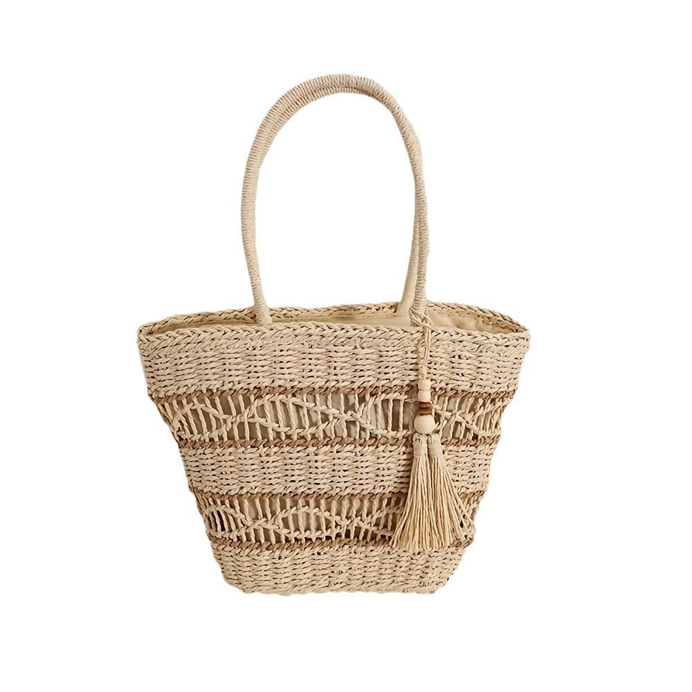 Handbag Made from Handwoven Natural Material Stornfield