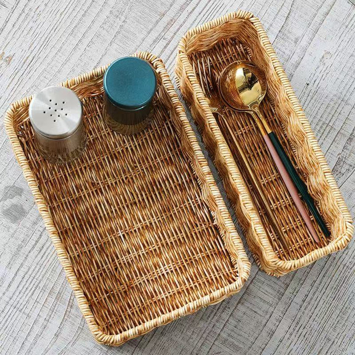 Rectangular Woven Storage Tray Stornfield