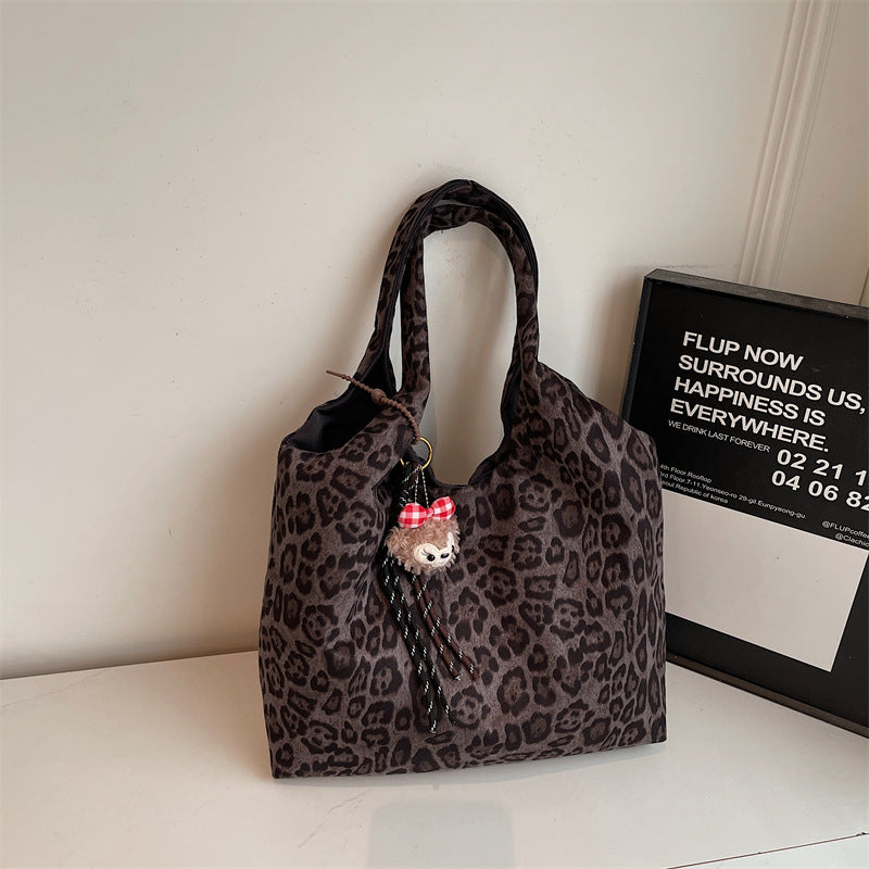 Fashionable Leopard Print Tote Bag Stornfield