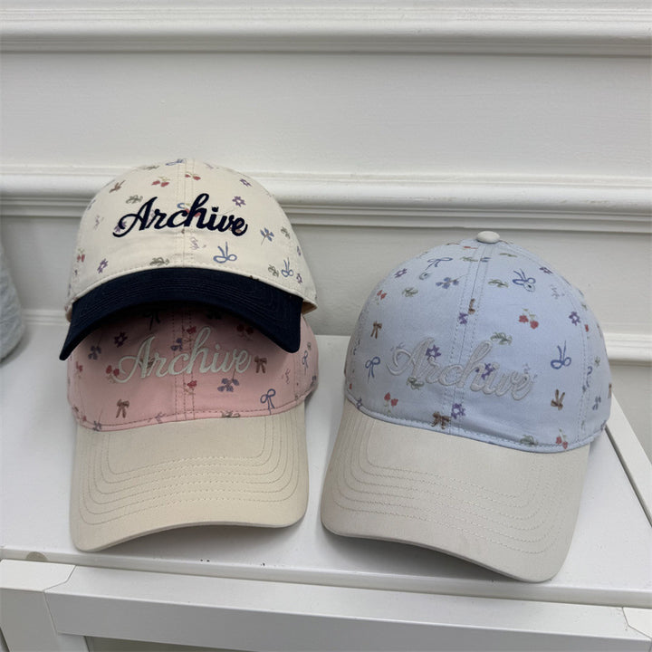 Women's Floral-Embroidered Baseball Cap Stornfield