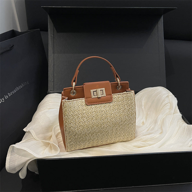 Textured Handheld Tote