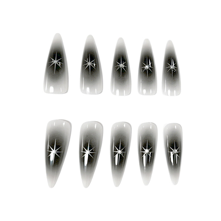 Elegant Star-Cut Nail Enhancements Stornfield