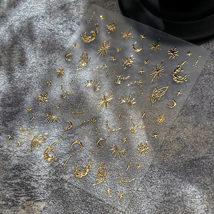 Celestial Nail Art Foil Stickers