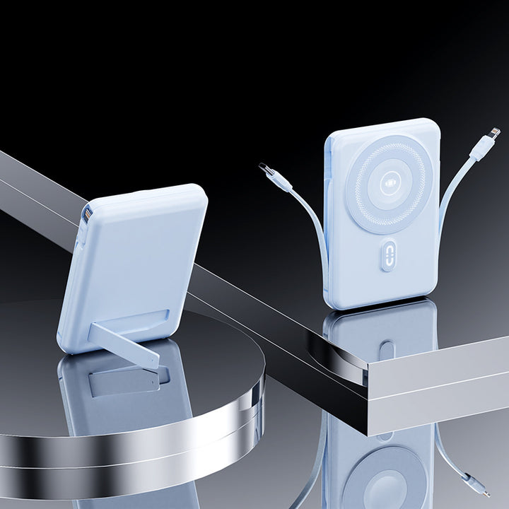 Portable Power Bank with Integrated Stand and Fast Charging Function Stornfield