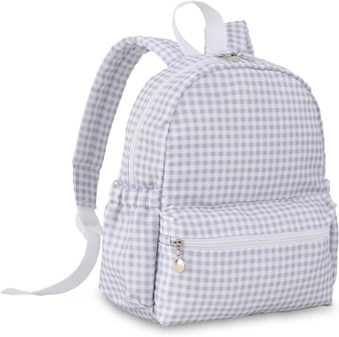 Checked Pattern Mini Backpack Stornfield