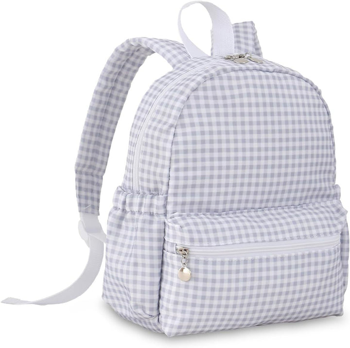 Checked Pattern Mini Backpack Stornfield